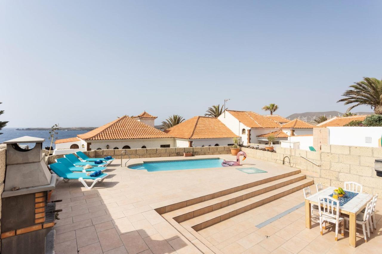 Casa Higo: Ocean View Villa with Private Pool and Family-Friendly Amenities Poris de Abona Exterior photo