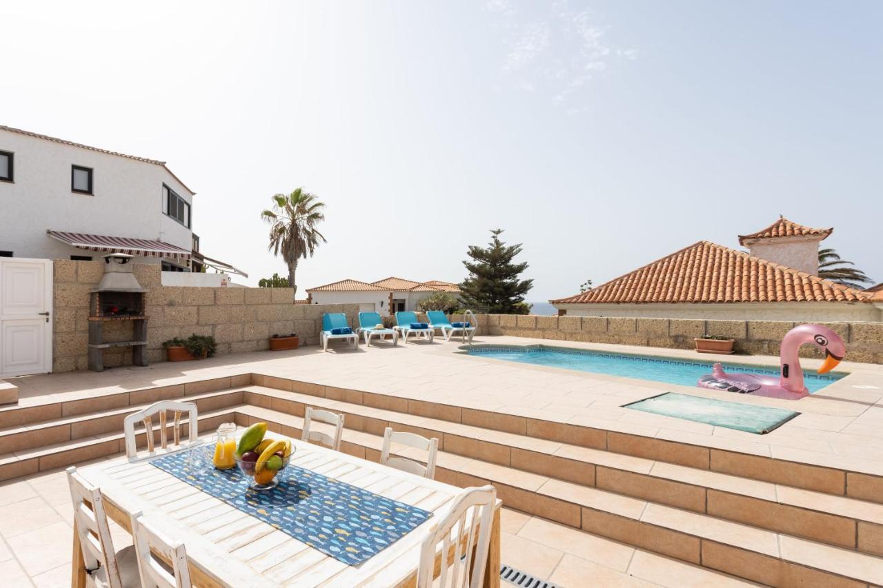 Casa Higo: Ocean View Villa with Private Pool and Family-Friendly Amenities Poris de Abona Exterior photo